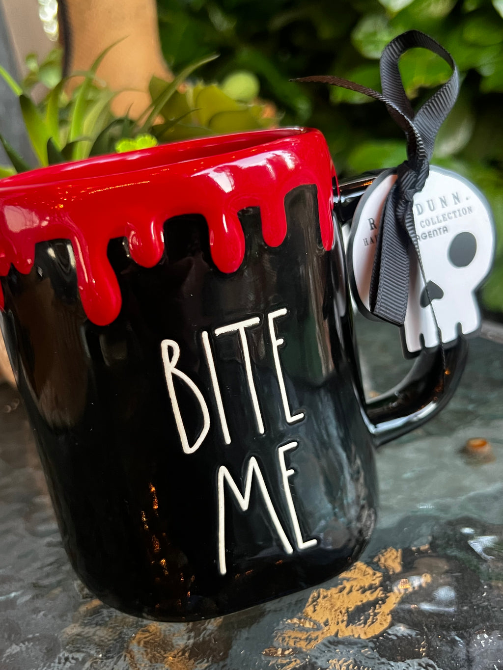 Rae Dunn “Bite Me” Mug