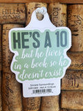 He's a 10 📚 Sticker