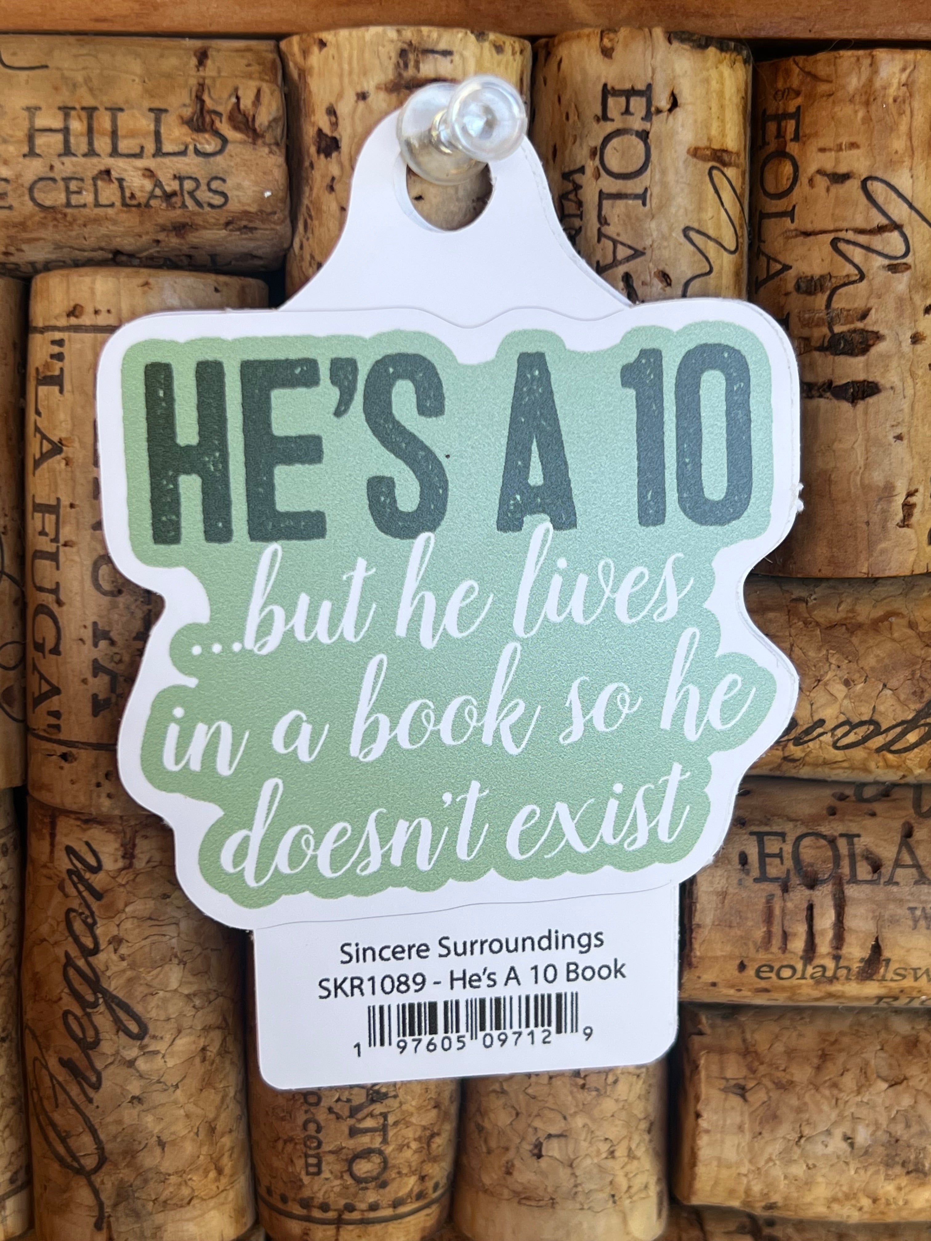 He's a 10 📚 Sticker